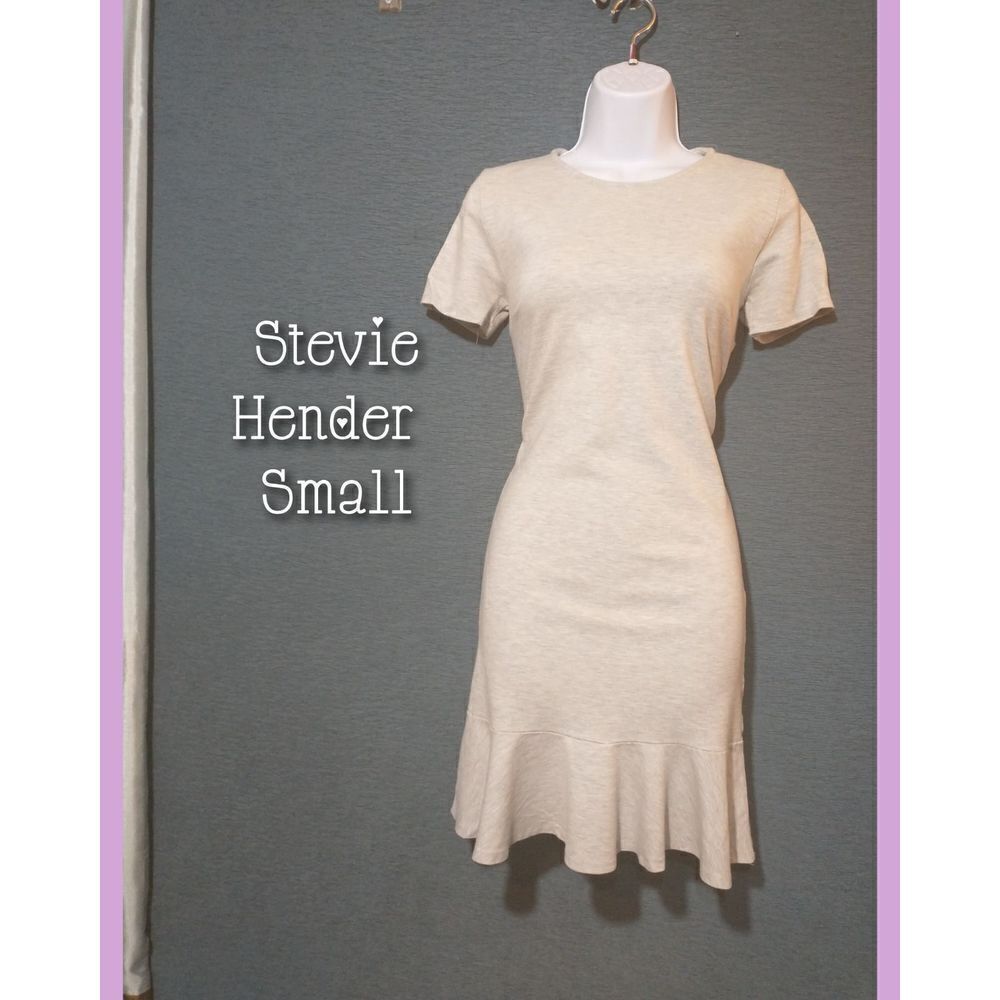 Stevie Hender stretch knit midi dress size small